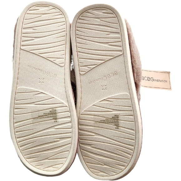 BCBGENERATION Sequin Fur Slippers - Picture 4 of 6